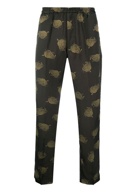 pantalone in tessuto jaquard DRIES VAN NOTEN | Pantalone | PARKINO6369606